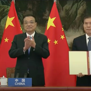 RCEP creates a „strong strategic“ position for China