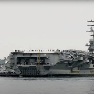 Why did „USS Ronald Reagan“ cancel the visit to Vietnam?