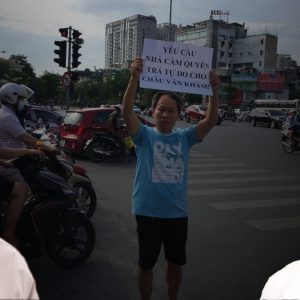 Trại kỷ luật TNLT Trương V. Dũng vì bị cho là „xúc xiểm cán bộ“