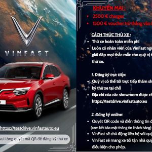 Tính đến cuối tháng 4, Vinfast không bán được một chiếc xe ô tô nào tại Đức