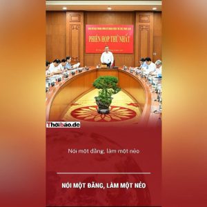 NÓI MỘT ĐẰNG, LÀM MỘT NẺO