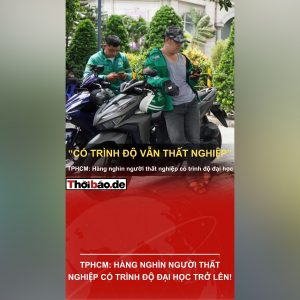 TPHCM: HÀNG NGHÌN NGƯỜI THẤT NGHIỆP CÓ TRÌNH ĐỘ ĐẠI HỌC TRỞ LÊN!