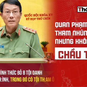 Quan phạm tội tham nhũng nhưng không chầu trời 