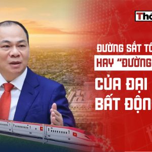 Đường sắt tốc độ cao hay “đường lưỡi bò” của đại gia bất động sản?