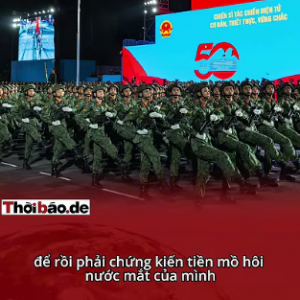 DIỄU BINH HAY ĐỐT TIỀN DÂN?