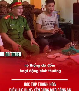 HỌC TẬP THANH HÓA, ĐIỆN LỰC HƯNG YÊN CŨNG MÉC CÔNG AN KHI KHÁCH HÀNG LIVESTREAM TỐ CÔNG TƠ GIAN LẬN