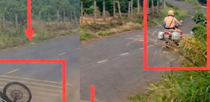 CSGT Đắk Lắk truy đuổi: Học sinh lớp 11 gặp nạn thảm trên tỉnh lộ 8.