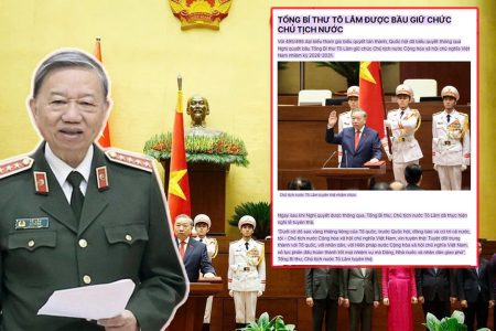 Bộ máy công an trị lên ngôi khi Tô Lâm nắm hai chức vụ quyền lực nhất Việt Nam.