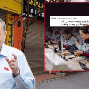 Thảm họa quý I/2026: 92.000 doanh nghiệp rút lui khỏi thị trường Việt Nam!