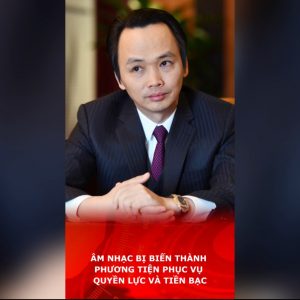 Âm nhạc bị biến thành phương tiện phục vụ quyền lực và tiền bạc.