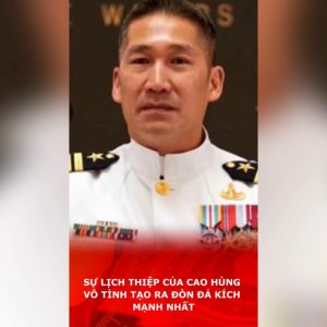 Sự lịch thiệp của Cao Hùng vô tình tạo ra đòn đả kích mạnh nhất.