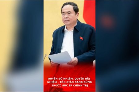 Quyền bổ nhiệm, quyền bãi nhiệm – Tôn giáo đang đứng trước sức ép chính trị.