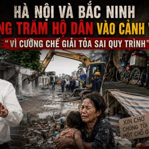 Hà Nội và Bắc Ninh đẩy hàng trăm hộ dân vào cảnh vô gia cư vì cưỡng chế giải tỏa sai quy trình