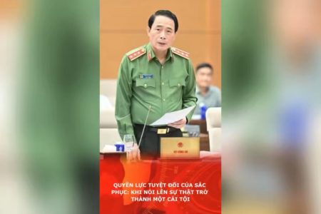 Quyền lực tuyệt đối của sắc phục: Khi nói lên sự thật trở thành một cái tội