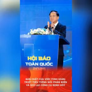 Bản chất của việc tinh giản: Triệt tiêu tiếng nói phản biện và giữ lại công cụ nịnh hót
