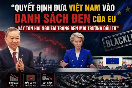 Quyết định đưa Việt Nam vào danh sách đen của EU gây tổn hại nghiêm trọng đến môi trường đầu tư
