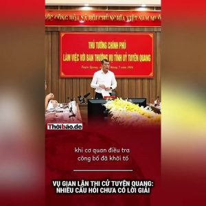 Vụ gian lận thi cử Tuyên Quang: Nhiều câu hỏi chưa có lời giải