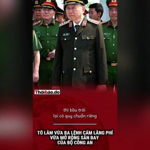 Tô Lâm vừa ra lệnh cấm lãng phí vừa mở rộng sân bay của Bộ Công an