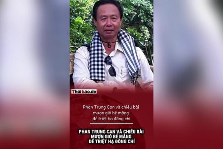 Phan Trung Can và chiêu bài mượn gió bẻ măng để triệt hạ đồng chí