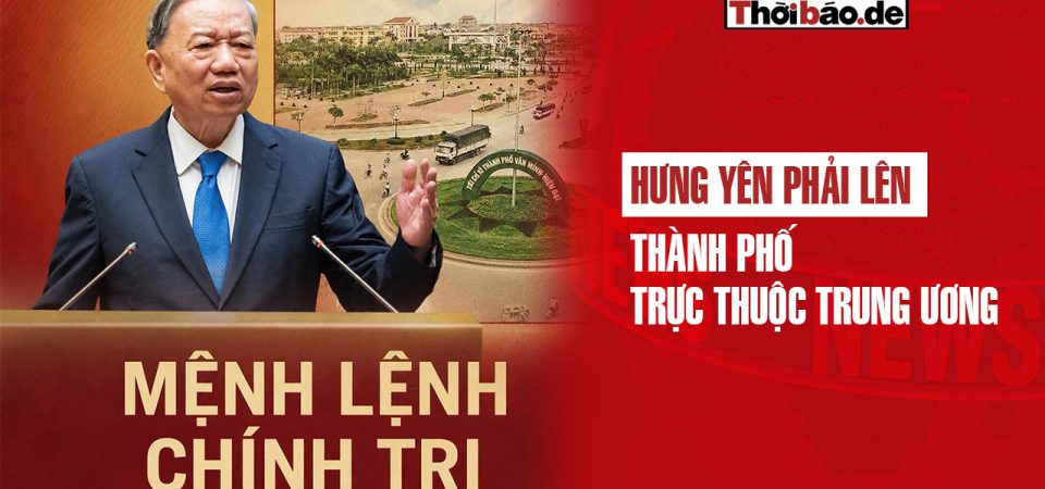 Hung Yen Must Become a City Directly Under Central Government Administration