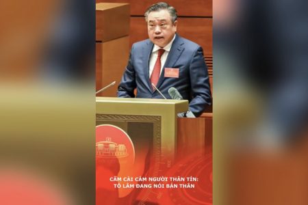 Cấm cài cắm người thân tín: Tô Lâm đang nói bản thân