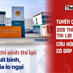 宣光：328名考生需重考，問題尚無答案